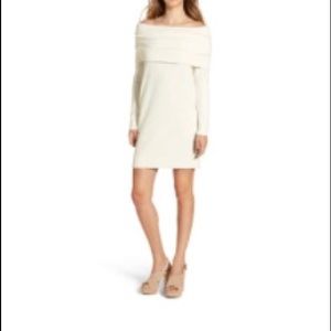 Nordstrom BP off the shoulder sweater dress